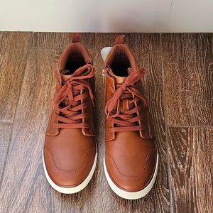 Wonder Nation Brown High Top Shoe
